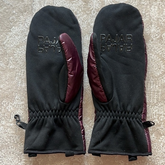 NWT Nike Club Fleece Pink Headband & NWOT Pajar 1963 Canada Burgundy Mittens Set - Picture 5 of 13